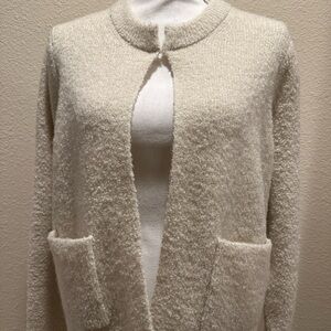 J Crew Factory Bouclé Cardigan Sweater (nwot)